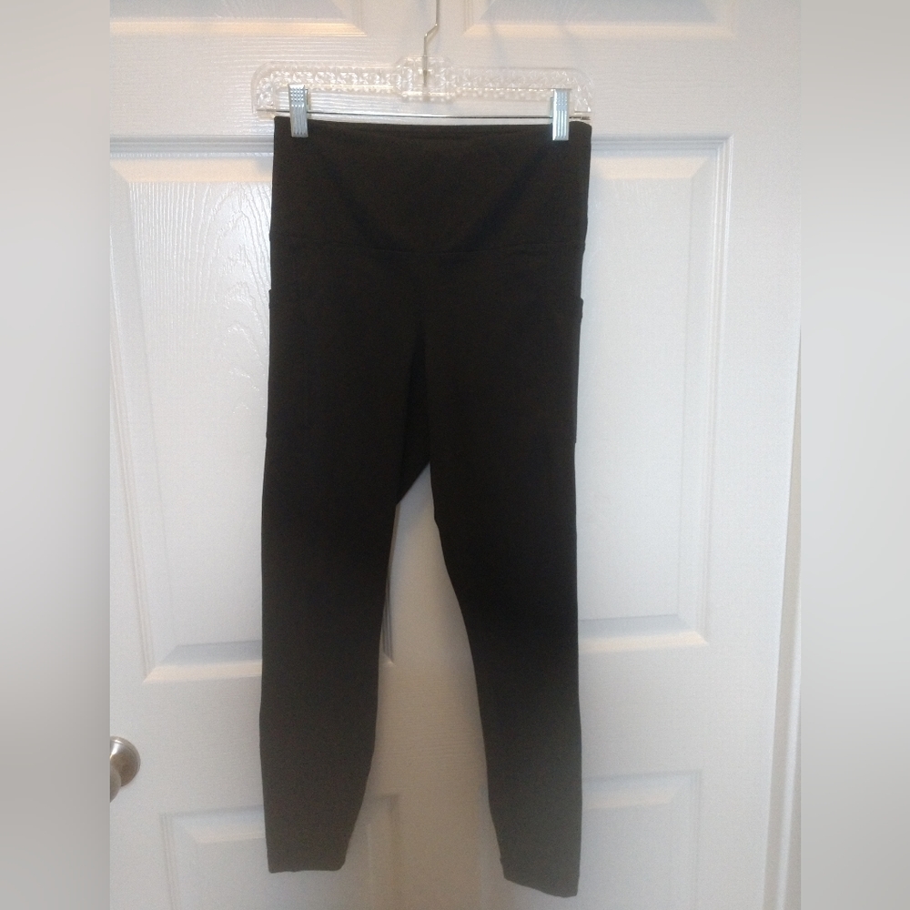 90° Black Leggings